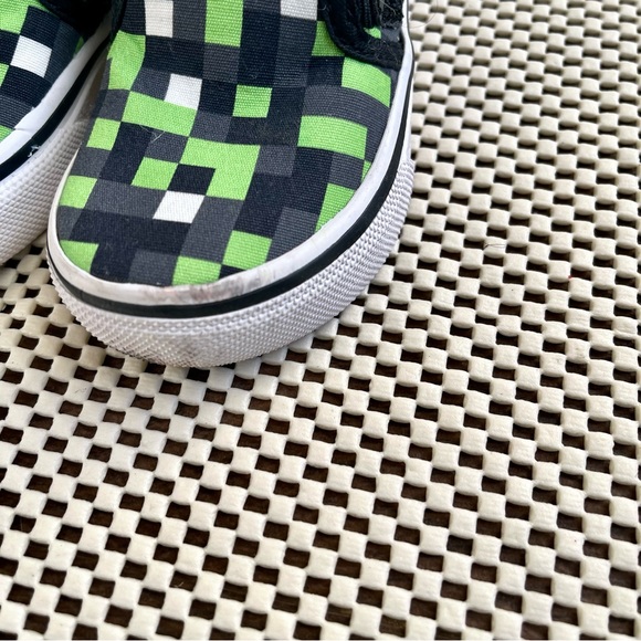 Skechers Mega Craft Street Fame Green & White Boys Slip-on Sneakers Size 5 - Picture 10 of 11